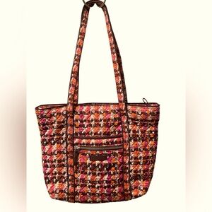 Vera Bradley Multicolor Plaid Tote